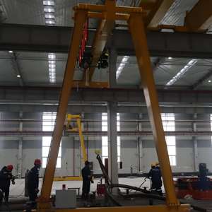 La "Máquina de Trabajo de Elevación": Grúa Semi-Pórtico de 5-25 Toneladas con Certificación CE para Patios Exteriores - Product Image 4