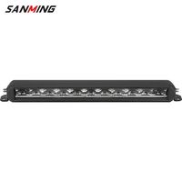 Barre lumineuse Led de voiture tout-terrain 4x4, barre lumineuse LED de 20 pouces avec support de lumière de Position, camion, barre en acier inoxydable Super brillante