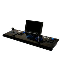 Consola Arcade Portátil de 10 Pulgadas, 10188 Juegos en 1, Mini Arcade Retro LCD, Mini Máquina Arcade de Sobremesa, Dispensador de Monedas, Descarga de Juegos por WIFI