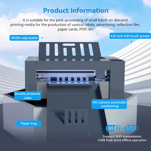 Plotter ad Alta Velocità YITU con Alimentatore Automatico, Macchina per Taglio ed Etichettatura a Doppia Testa, Taglierina Automatica Skycut - Product Image 2