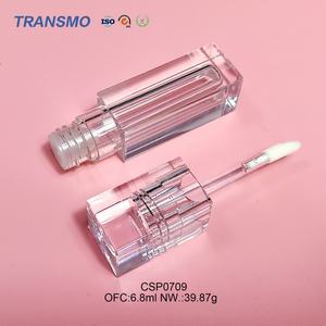 Flacon vide de brillant à lèvres de luxe en métal avec applicateur, tubes vides de 5 ml pour brillant à lèvres - Product Image 4