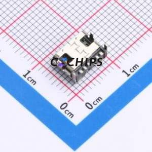 TYPE-C 6P WTL6.5 108 USB Connector SMD Connector Type-C Female Horizontal Mount 6P - Product Image 2