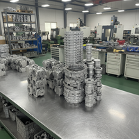 Services de moulage par gravité de pompe centrifuge en métal d'aluminium de basse pression