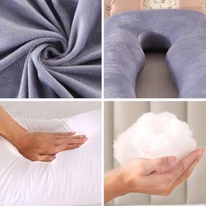 Oreiller <span class=keywords><strong>de</strong></span> grossesse compressible en forme <span class=keywords><strong>de</strong></span> U bon marché pour la <span class=keywords><strong>maternité</strong></span> - Product Image 4