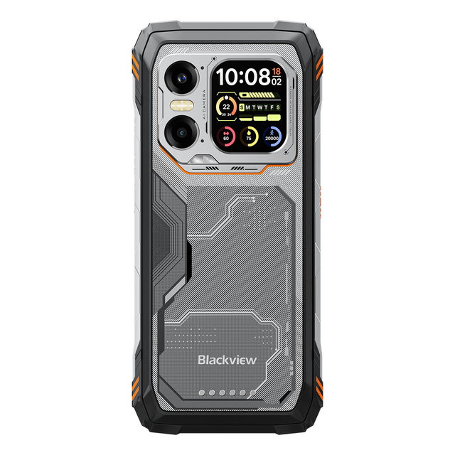 5G Smartphone Rugged Mobile 6.78inch 20000mAh Night Vision Dual Flshlights 1080*2460 FHD+ 12+256GB Android 15 Blackview Xplore 1