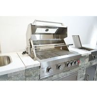 Four à pizza professionnel haut de gamme pour extérieur avec pierre en cordiérite de 20 mm, porte en acier inoxydable SS430, panneaux en SPCC pour la cuisson en plein air