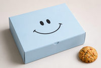 Boîte d'emballage en carton ondulé personnalisée pour boulangerie, boîte en papier de qualité alimentaire pour biscuits, gâteaux, beignets, à emporter avec logo