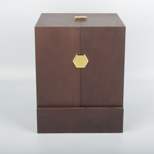 กล่องเก็บของไม้แกะสลักหรูหราทำมือ รูปทรงสี่เหลี่ยมผืนผ้า ทำจากไม้เอ็มดีเอฟ พกพาสะดวก ใช้เป็นกล่องโชว์งานฝีมือหรือกล่องของขวัญ - Product Image 2