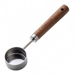 Cuchara Medidora de 15 ml para Cocina, Ingredientes de Repostería, Leche en Polvo, Granos de Café, con Mango de Madera - Product Image 2
