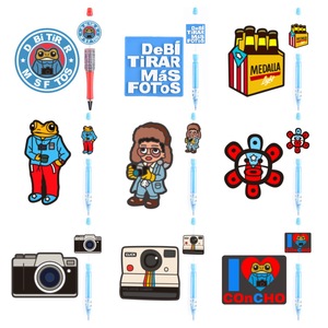 2025 Nuevo Álbum Bunny Debi Tirar Mas Fotos, Cuentas Focales Latin Bead de Goma, PVC y Silicona para Pulseras, Llaveros y Pulseras de Muñeca, Puerto - Product Image 1