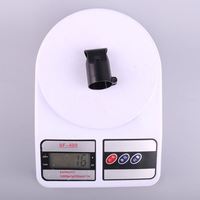 Konektor Tee Bentuk-T dari Paduan Aluminium CZ D25mm ke 16mm, Penjepit Klem Konektor Tiga Arah untuk Tabung Karbon Tripod, untuk RC Plant UAV