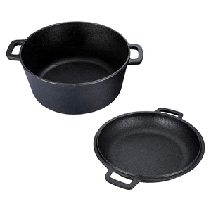 Trung Quốc nhà máy gang soong lò cho cắm trại Hà Lan lò nồi Vòng công suất lớn - Product Image 4