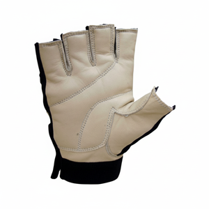 Protecteur de main sûr de gants de forme physique sans doigts en cuir professionnel de haute qualité pour l'entraînement d'haltérophilie - Product Image 1