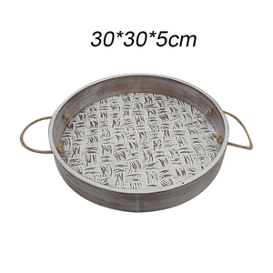 New Bandeja De Madera Para Desayuno <span class=keywords><strong>vassoio</strong></span> da caffè rustico personalizzato <span class=keywords><strong>vassoio</strong></span> di <span class=keywords><strong>legno</strong></span> rotondo all'ingrosso <span class=keywords><strong>vassoio</strong></span> di <span class=keywords><strong>legno</strong></span> da portata in <span class=keywords><strong>legno</strong></span> - Product Image 2