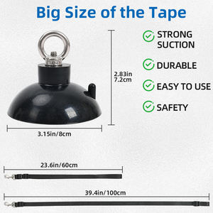 समायोज्य सिलिकॉन/नायलॉन पालतू स्नान संयम स्ट्रैप विरोधी पर्ची चूषण कप पर्यावरण अनुकूल गोल किनारों कुत्तों को स्नान - Product Image 3