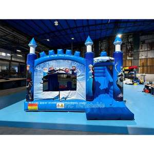 Videur gonflable de château sautant plein d'entrain congelé gonflable de maison de rebond gonflable commerciale pour la <span class=keywords><strong>location</strong></span> de partie - Product Image 2