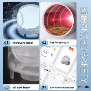 Extra Grote Robot App-Gestuurde Slimme Kattenbak Automatische Zelfreiniging Met Slimme App 10Kg Gewichtscapaciteit - Product Image 5