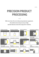Profilés en aluminium résistants à la corrosion multi-usages pour bandes lumineuses à LED Cadre de profilé haute résistance