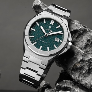 CADISEN C8242 New Mens Luxury Automatic <b>Mechanical</b> <b>Watch</b> for Men Japan Movement 40MM Stainless Steel Sapphire Crystal Charm 10 - Product Image 4