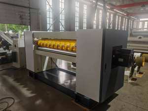 Máquina de corte dúplex Nc, cortadora cruzada helicoidal de <span class=keywords><strong>doble</strong></span> capa, cortadora de cartón de hoja corrugada - Product Image 2