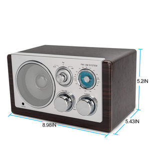 Retro FM <span class=keywords><strong>Radio</strong></span> Vintage <span class=keywords><strong>Radio</strong></span> con Altoparlante - Product Image 1
