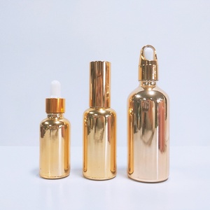 Botella de Vidrio Esmerilado Mate Redonda de Lujo para Cosméticos, 50 ml, para Suero Facial, 30 ml, 50 ml, 100 ml, Botella con Gotero para Aceites Esenciales, con Caja - Product Image 5