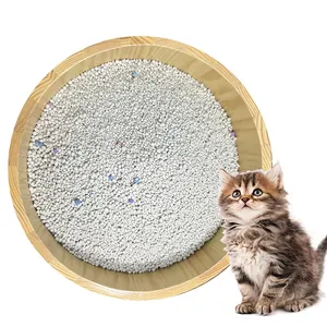 Shandong forme de boule naturel premium naturel original litière pour chat bentonite argile haute qualité chat bentonite litière avec forte