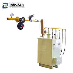 Horno de vaporización industrial de 30kg Vaporizador de gas natural <span class=keywords><strong>LPG</strong></span> Maquinaria esencial Piezas de caldera - Product Image 4