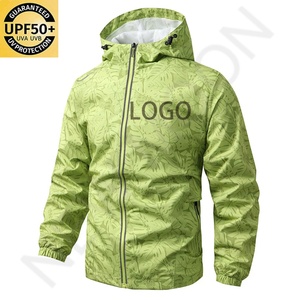 Chaqueta Cortavientos Personalizada con Capucha y Manga Larga, Ligera, Impermeable, con Cierre, para Ciclismo y Senderismo - Product Image 5
