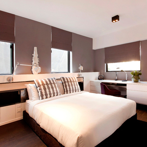 Design d'intérieur d'hôtel, vente flash, prix bas, dernières tendances, meubles de chambre d'hôtel modernes, blancs, luxueux - Product Image 2