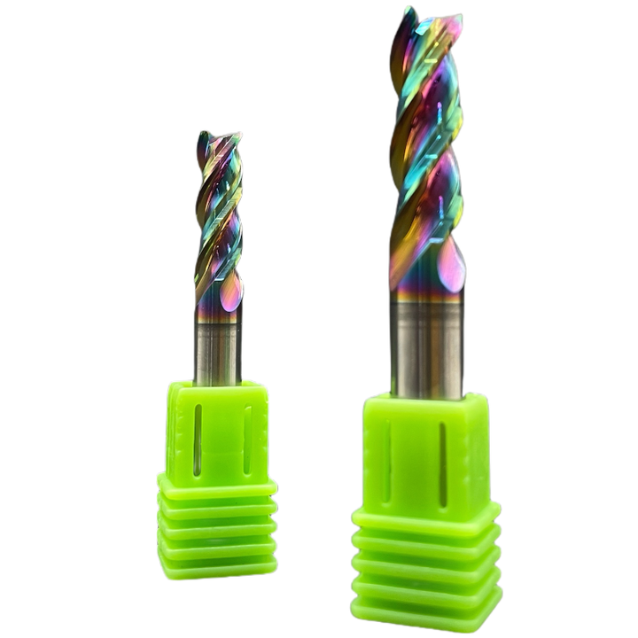 Unique Bargains 10pcs 0.8mm Titanium Coat Carbide End Mill Engraving