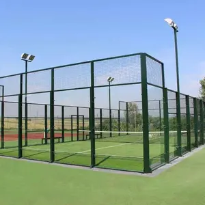 Hot Sale Cancha De Padel Panoramic/classic With Artificial Grass And High Duty Glass WPT Standard Pista Padel