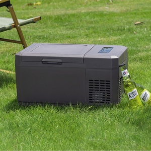 Réfrigérateur de voiture 9L, mini-réfrigérateur domestique et automobile, double usage, pour camion, <span class=keywords><strong>petit</strong></span> modèle 12V/24V - Product Image 1