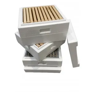 EPP EPS Poly British <span class=keywords><strong>National</strong></span> Langth Beehive Bee Box Nuc Full Hive Caja de poliestireno expandido - Product Image 1