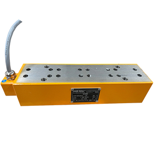 Pinza de Robot electromagnético de placa de acero de elevación de capacidad de 125KG para efector final de brazo de Robot - Product Image 1
