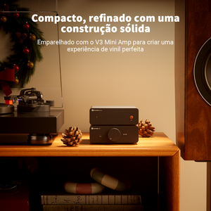 Fosi Audio BOX X5 <span class=keywords><strong>HIFI</strong></span> Préampli Phono, Mini Préamplifie Audio Maison pour MM/MC Cartouche Platine RIAA Préamplificateur compact avec V3 - Product Image 3