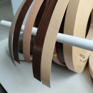 Beige Maple Wood Grain Edge Banding Strip For Cabinet And Furniture Accessories