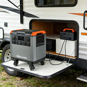 Station d'alimentation portable BIGINVERTER 5000W 5000Wh pour camping-car, cuisson et préparation de repas en extérieur - Product Image 6