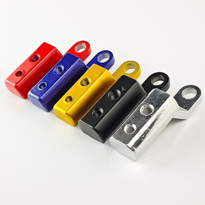 Soporte de Espejo Retrovisor para Motocicleta Qiangye CNC, Extensión de Aleación de Aluminio para Modificación de Scooter y Motocicleta - Product Image 2