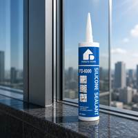 Scellant silicone structurel neutre FEIDU FD-6000 pour murs-rideaux et fenêtres à double vitrage - Utilisation en gros pour la construction (OEM)