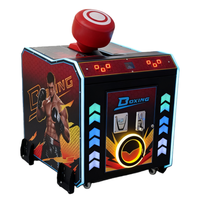 Petite machine de boxe, équipement de divertissement, jeu sportif à monnayeur, machine de frappe électronique d'arcade