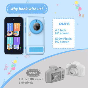 Topleo Children <strong>Camera</strong> 1080p Abs Manufacturer Wifi hd Video Photo Gift Digital Ips Screen Education Mini Toy Children <strong>Camera</strong> - Product Image 3