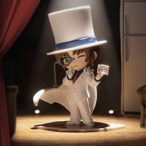 Caja Misteriosa Coleccionable de la Serie de Figuras de <span class=keywords><strong>Detective</strong></span> <span class=keywords><strong>Conan</strong></span>: ¡Es la Hora del Show! Kidd el Ladrón Fantasma - Product Image 4