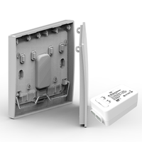 Récepteur sans fil RF433 Tuya, interrupteur mural cinétique auto-alimenté sans batterie, kit de contrôle d'éclairage intelligent pour la maison