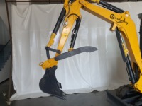 Excavatrice SHANTUI 2,8 tonnes, moteur diesel YANMAR EPA, chenilles, avec cabine