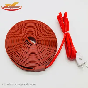 Electric Flexible Silicone Rubber Crankcase Heater Belt/ Heating Cable/ Drain Pipe Heater