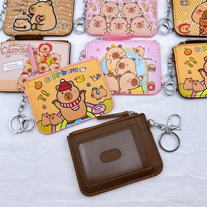 กระเป๋าใส่เหรียญลายการ์ตูนคาปิบาร่าน่ารักสำหรับเด็กนักเรียนชายหญิง รุ่น DHF1249 ขายส่งหลายแบบ - Product Image 2