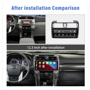 Autoradio 12,3 pouces pour Toyota 4 Runner 2009 2010 2011 2012-2019 Android 10 Récepteur stéréo de voiture Lecteur multimédia GPS Carplay - Product Image 5