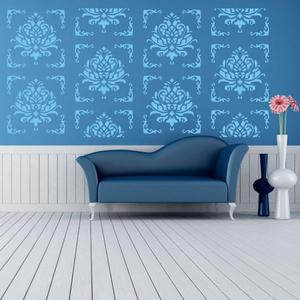 Lớn tái sử dụng laser cắt Mandala <span class=keywords><strong>Stencil</strong></span> mẫu vật liệu vật nuôi cho sàn tường gạch vải đồ nội thất và sơn tường - Product Image 4