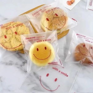 Consegna puntuale modello sorriso viso <span class=keywords><strong>per</strong></span> uso alimentare imballaggio in plastica sacchetto autoadesivo <span class=keywords><strong>per</strong></span> alimenti da forno - Product Image 5